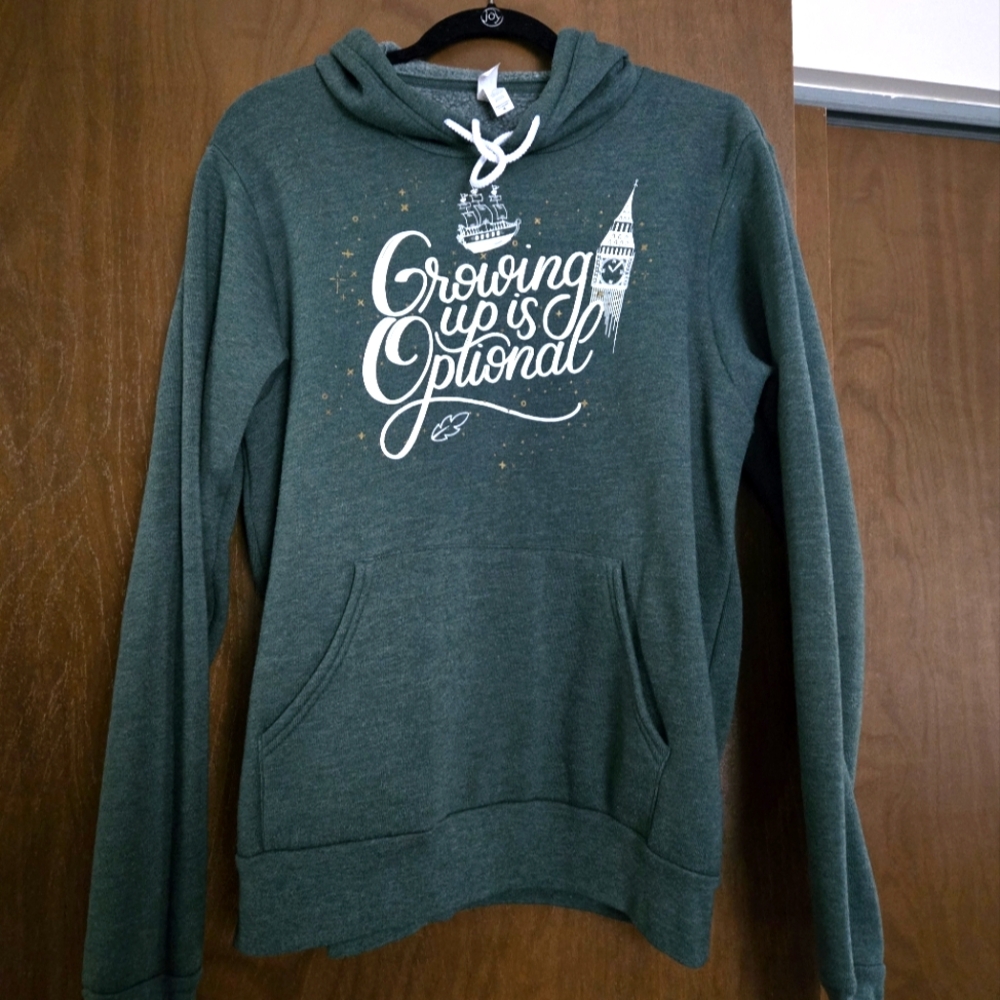 Peter Pan sweatshirt.